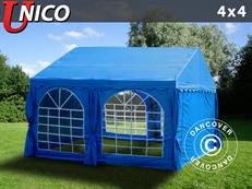 Namiot imprezowy UNICO 4x4m, Niebieski