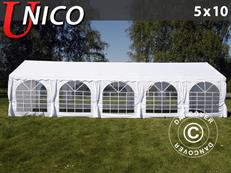 Namiot imprezowy UNICO 5x10m, Biały