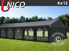 Namiot imprezowy UNICO 6x12m, Czarny